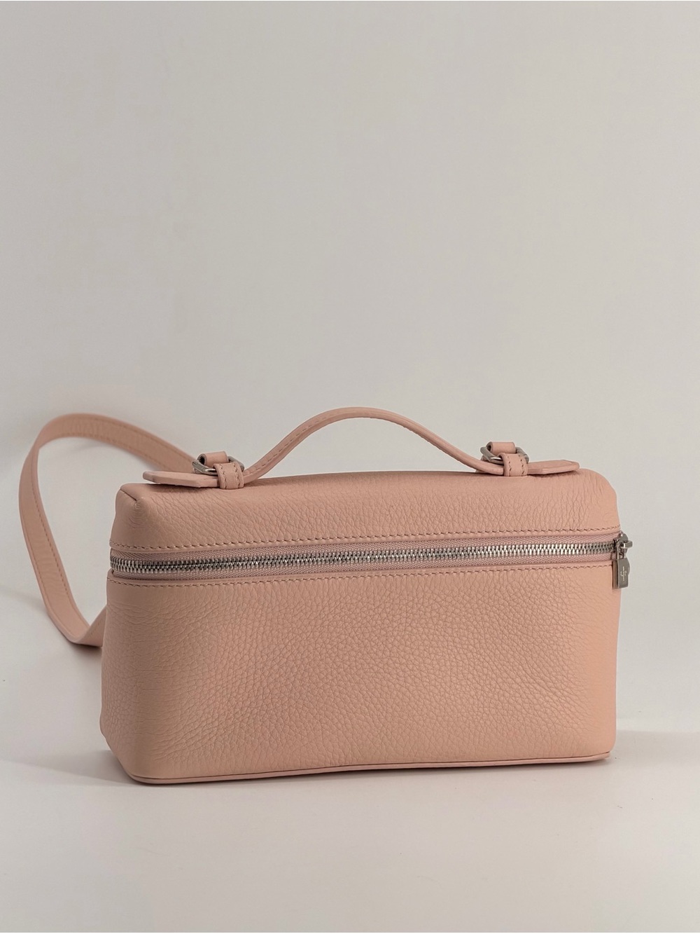 Loro Piana Calfskin L19 Extra Pocket Pouch Candoglia Marble Bag